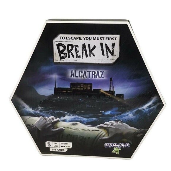 Alcatraz Prison Break In Game To Escape You Must First 7491 Age 12+ SEALED New - Picture 1 of 5